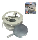 Fogareiro A Álcool Fogão Camping Portátil Espiriteira Pesca