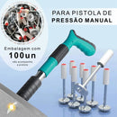 Pinos Para Pistola Finca Pino C/ Arruela Kit 100 Unidades 1.6 Cm 2.7 Cm