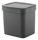 Lixeira Pia Cozinha 2,5l Cesto De Lixo C/ Tampa