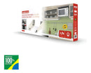 Brasforma SBR5.0 suporte para forno microondas purificador multiuso cor branco