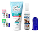 Gel Creme Dental Pet + Spray Bucal + Escova Dente Cachorro Sabor Tutti-fruti