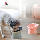 Comedouro Bebedouro Elevado Ursinho Acrílico Gatos E Cães Cor Cinza Gatinho