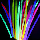 Kit 100 Pulseiras Neon Balada Brilho Fluorescente Festa