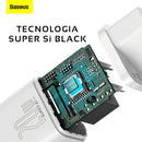 Baseus Carregador De Parede Turbo 20w Tipo-c + Cabo iPhone