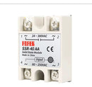 Relê De Estado Sólido Ssr Controle Ac 110v 220v 40a