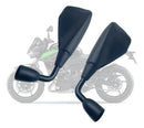 Par Retrovisor Mini Kawasaki Z400 Rebaixado 90° Haste Curta