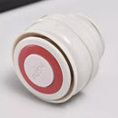 Garrafa Térmica Com Xícaras Inox Vacuum Flask Set Água Café Cor Rosa Tche Amo