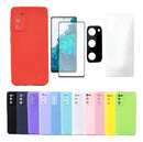 Capinha Capa Case Para Galaxy Samsung S20fe + 3 Pe Vermelho