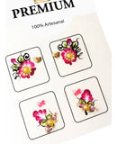 Kit 40 Adesivos De Unhas Arte Sedução Premium Decoração Unha Nail Art Manicure