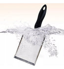 Peneira Higiênica de Aço Inox para caixa de areia de gatos reutilizável cor prateado