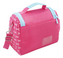 Lancheira Bolsa Térmica Infantil Escolar + Marmita + Garrafi Cor Pink