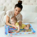 Tapete Almofada De Água Inflável Infantil Color Fundo Do Mar Baby Cor Polvo