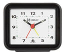 Relogio Despertador Antigo Retro Pilha Alarme Forte Herweg Cor Preto