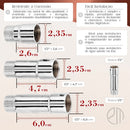 Extensor 1/2 Cromado Prolongador Longo Torneira Chuveiro Cromado