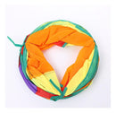Túnel Labirinto Para Gatos Cães Interativo Cat Brinquedo Pet Cor Arco-íris T