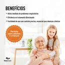 Nebulizador Inalador Tecnologia Mesh Rede Vibratória Relaxmedic Cor Branco