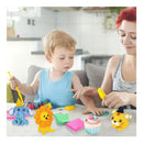 Massa Eva Artesanato Massinha De Modelar 30 Cores Slime 300g Cor Dinossauro