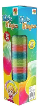 Mola Magica Gigante 30 Cm Brinquedo Tubo Maluca Grande Cores