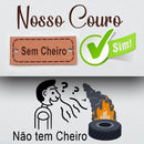 Feito A Mão Crochê Croché - Etiqueta Couro Personalizada