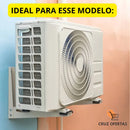 Cruz Ofertas Suporte 400mm Ar Condicionado Split De 7000 A 12000 Btus Reforçado Cobre Metal Máquina Condensadora Isolante Pvc Janela Refrigeração Modelo Tubo Chave Cassete Piso Teto