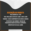 Molas Para Cama Elástica Kit C/ 40 Peças 14 Cm