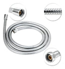 Mangueira Ducha Higiênica Chuveirinho Engate Flexível 1,20m Acabamento Cromado Cor Prateado