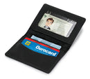 Carteira Masculina Porta Cartão Slim Couro Bovino Cor Preto