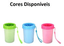 Lava Patas Portatil Pets Limpa Patinhas Cachorros Grandes Cor Rosa