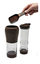 Balança Dose Certa Para Cafeteira Pressca Colher Café Marrom Cor Preta
