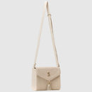 Bolsa Bolsa Transversal Kit Selten Casual Bolsa Feminina Transversal - Creme