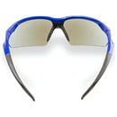 Óculos Proteção Segurança Azul Espelhado Trabalho Epi Ca