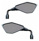 Par Retrovisor Mini Kawasaki Z400 Rebaixado 90° Haste Curta