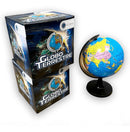 Globo Terrestre Giratório De Mesa Mapa Mundi Escolar 23 Cm