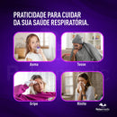 Nebulizador Inalador Tecnologia Mesh Rede Vibratória Relaxmedic Cor Branco