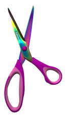 Kit Tesoura Titânio Corte Costura Artesanato Não Perde Corte