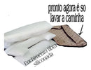 Cama pet Mediana Para Perros Cama Con Cremallera Cama Para Mascotas G Marrón Con Patitas G 70x70