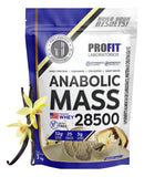 Hipercalórico Anabolic Mass 28500 3kg Profit Labs Sabor Baunilha