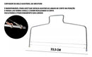 Cortador Alinhador De Bolo Facil De Cortar 2 Linhas Aço Inox