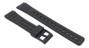 Pulseira para Relógio Casio F-91W Cor Preto - 18mm de largura - Serve entre Outros F-91w F-94w F-105w F-106w