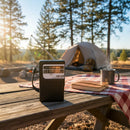 Radinho Fm Pilha Presente Pai Vô Portátil Pequeno Prateado 5V