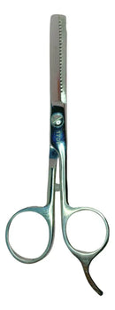 Tesoura Marco Boni Fio Liso E Desbaste 6 Polegadas Barbeiro Cor Cinza