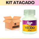 Kit Tinta Fosca Para Tecido 37 Ml Dac 35 Cores Arte Escolar