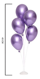 2 Und - Suporte Para Balão Bexiga Mesa - Kit Arranjo 45 Cm