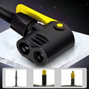 Bomba De Ar Com Pedal Encher Bola Pneu Bicicleta Moto Balão Sortido