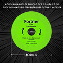 Disco De Corte Diamantado Vidro Espelho Porcelanato Kit 3und Cor Verde