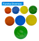 Pais & Filhos brinquedo infantil potes de empilhar e encaixar para bebé