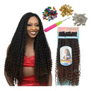 Kit 2 Cabelo Gypys Braids Trança Pronta Com Ca