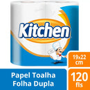 Toalhas De Papel Ultra 120 Folhas 2 Unidades Kitchen