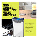 Rws Kit 3 Case De Gaveta Usb 3.0 Hd 2.5 Sata Externo Notebook Ps4 Tvbox Xbox