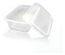 Pote Descartável 350ml Freezer Microondas Marmita com 24 Un. Cor Transparente